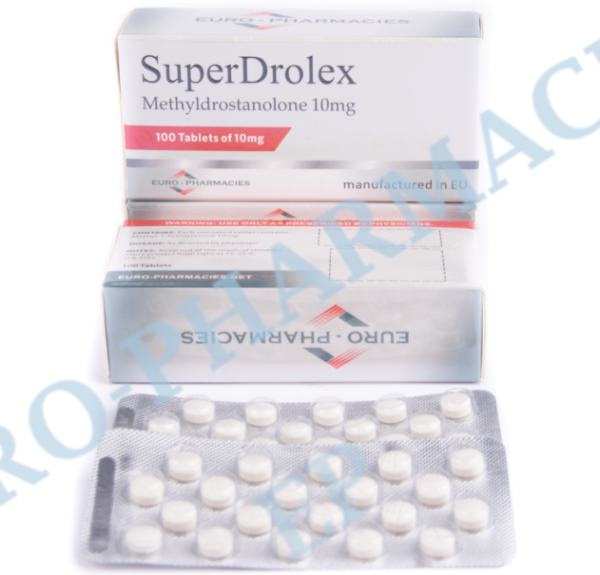 Superdrolex (Methyldrostanolone) - 10mg/tab - 100 tab/blister EU