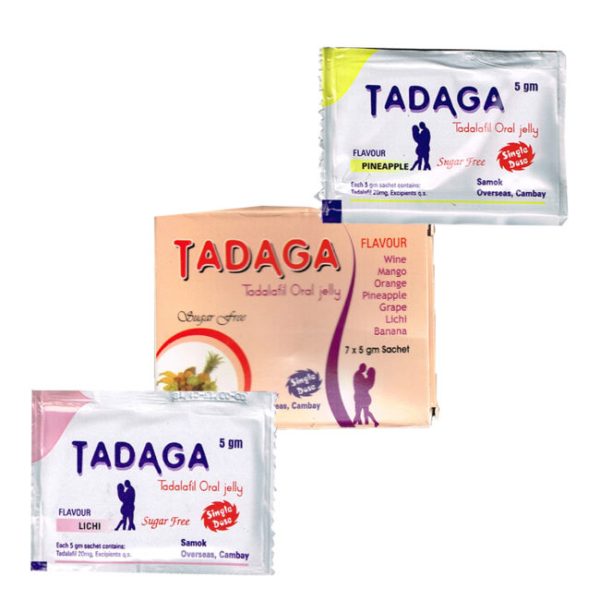 Tadaga Oral Jelly Flavoured 20mg