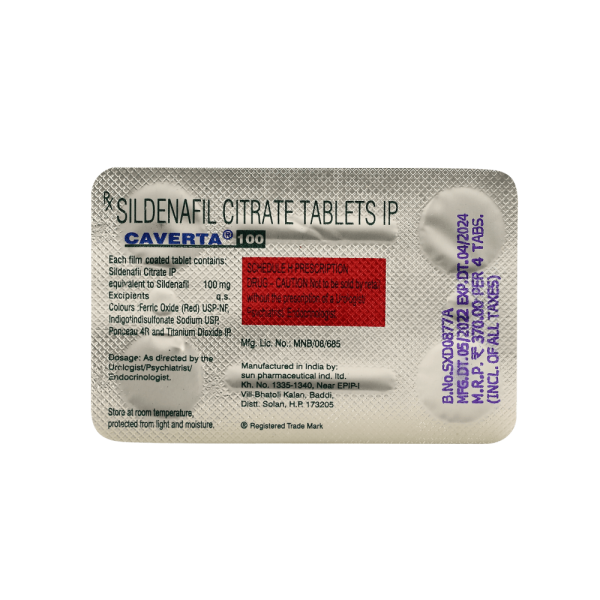 Caverta 100 mg - Image 2