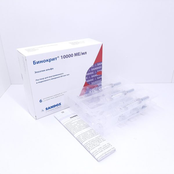 Binocrit EPO Sandoz 10 000 IU (6 pre-filled pens)