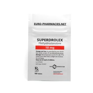 Superdrolex (Methyldrostanolone) - 10mg/tab -100 tab/bag