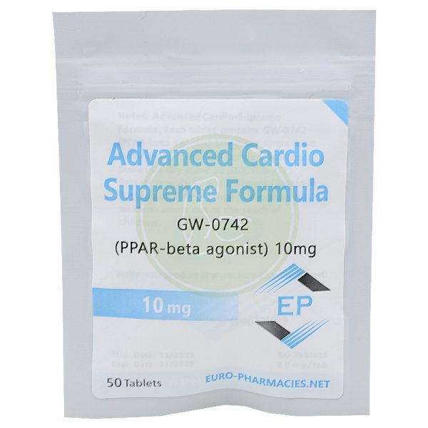 Cardio Agent (GW501516) - 20mg/tab - 50 tab