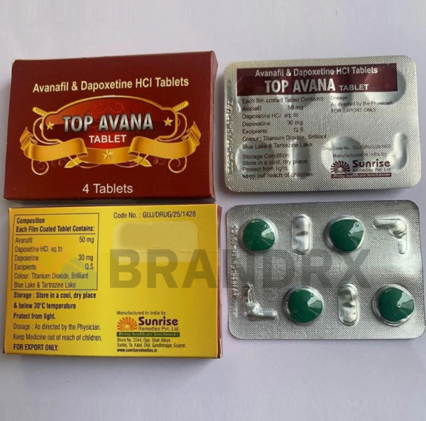 Top Avana 50/30 mg