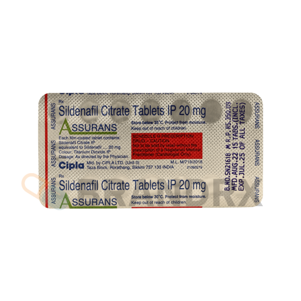 Assurans 20 mg